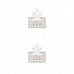 Cabo de Rede NANOCABLE Cat.6 5m Cinzento U/UTP - Conectores RJ45 e AWG24