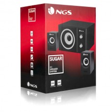 Coluna de Som NGS SUGAR 2.1 20W USB Subwoofer e Controlo de Graves Coluna de Som NGS SUGAR 2.1 20W USB Subwoofer e Controlo de Graves