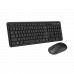 Teclado e Rato Asus CW100: Wireless, USB, Preto, Teclado Chiclete