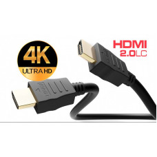 Cabo HDMI 2.0 LC High Speed 4K 60Hz M/M preto (3m)