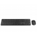 Teclado e Rato Asus CW100: Wireless, USB, Preto, Teclado Chiclete