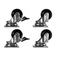 Phasak Rack Kit c/ 4 Rodas, Travão e Montagem Fácil