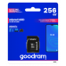 Cartão MicroSD Goodram 256GB Classe 10 UHS-I c/ Adaptador - 256GB, 100MB/s, UHS-I, c/ Adaptador Cartão MicroSD Goodram 256GB Classe 10 UHS-I c/ Adaptador - 256GB, 100MB/s, UHS-I, c/ Adaptador