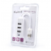 Hub EWENT EW1122: 4 Portas USB 2.0, Branco, Plug and Play, Interface USB 2.0 Hub EWENT EW1122: 4 Portas USB 2.0, Branco, Plug and Play, Interface USB 2.0