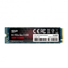 Disco SSD Silicon Power P34A60 512GB M.2 NVMe, PCIe 3.0, 3400MB/s Leitura e 3000MB/s Escrita Disco SSD Silicon Power P34A60 512GB M.2 NVMe, PCIe 3.0, 3400MB/s Leitura e 3000MB/s Escrita