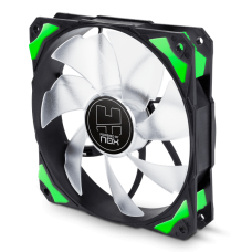 Ventoinha NOX Hummer H-Fan 120mm LED Verde, 1600 RPM, para Caixas ATX