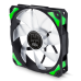 Ventoinha NOX Hummer H-Fan 120mm LED Verde, 1600 RPM, para Caixas ATX
