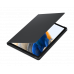 Capa Samsung EF-BX200 para Galaxy Tab A8: Fólio 10.5?, Cinzento, Anti-riscos