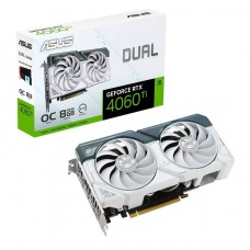 Placa Gráfica Asus RTX 4060Ti Dual OC WHITE 8GB GDDR6, PCI-E 4.0, DLSS 3
