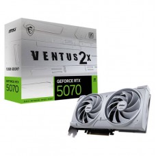 Placa Gráfica MSI RTX5070 Ventus 2X White 12GB GDDR7, PCIe 5.0, DLSS 4