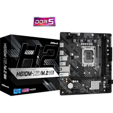 Motherboard AsRock H610M-HDV/M.2+ D5 - LGA 1700, DDR5, HDMI, DisplayPort e Gigabit LAN Motherboard AsRock H610M-HDV/M.2+ D5 - LGA 1700, DDR5, HDMI, DisplayPort e Gigabit LAN