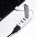 Hub EWENT EW1122: 4 Portas USB 2.0, Branco, Plug and Play, Interface USB 2.0 Hub EWENT EW1122: 4 Portas USB 2.0, Branco, Plug and Play, Interface USB 2.0