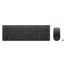 Teclado Lenovo Essential Wireless: Teclado e Rato Wireless, Português, Preto, 1600 DPI