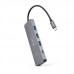 Hub NanoCable 10.16.4409: USB-C p/ 3xUSB 3.2 Gen 1 + 1xUSB-C, Alumínio, Cinzento Hub NanoCable 10.16.4409: USB-C p/ 3xUSB 3.2 Gen 1 + 1xUSB-C, Alumínio, Cinzento