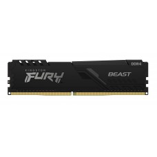 Memória Kingston Fury Beast 32GB DDR4 3200MHz, CL16, Dissipador de Calor