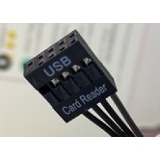 Leitor de Cartões Flex.OEM USB 2.0 SD/MicroSD p/ TM9-103A/103B e Preto