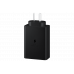 Carregador Samsung EP-T6530NBEGEU: Carregador Trio USB, 65W, Tipo C, Rápido, Compatível com Vários Dispositivos