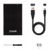 Caixa Externa USB3.0 2.5 SATA TOOQ  9,5 mm