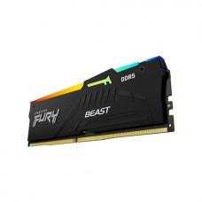 Memória RAM Kingston Fury Beast RGB DDR5 16GB 6400MHz CL40 - RGB, DDR5, 6400MHz
