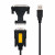 Conversor NanoCable 10.03.0002 USB para RS232 (DB9/DB25), Preto, 1,8m sem_imagem