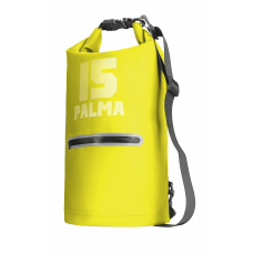 Mala Trust Palma, Impermeável 15L, Amarela, PVC, Fivela de Clique Mala Trust Palma, Impermeável 15L, Amarela, PVC, Fivela de Clique