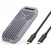 Caixa Externa EWENT EW7062 M.2 NVMe USB4 40Gbps, Alumínio e Sem Ferramentas