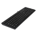 Teclado USB INSYS MT8-K815 - HUB USB, Silencioso, Teclas Laser, PT