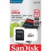 Cartão de Memória SanDisk Ultra MicroSDXC 64GB Classe 10 + Adaptador