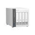 Servidor NAS QNAP TS-433-4G: 4 Baias, ARM Cortex-A55, 4GB RAM, QNAP QTS