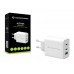Carregador Conceptronic ALTHEA12W: 65W, Triplo USB, Carregamento Rápido, GaN Carregador Conceptronic ALTHEA12W: 65W, Triplo USB, Carregamento Rápido, GaN