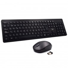 Teclado Ewent EW3258 Wireless: Português, Rato Incluído, 1600 DPI, 10m