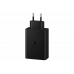 Carregador Samsung EP-T6530NBEGEU: Carregador Trio USB, 65W, Tipo C, Rápido, Compatível com Vários Dispositivos