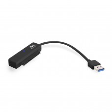 Adaptador Ewent EW7017: USB 3.1 para SATA, Preto, Compatível com UASP, Alimentado por USB