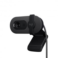 Webcam Logitech Brio 100 FHD, 2MP, 1080p, USB e Microfone