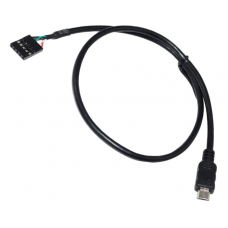 Cabo OEM Micro USB p/ USB Header, 5 pinos, 50cm