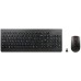 Teclado Lenovo Essential Wireless + Rato - RF, QWERTY PT, Preto