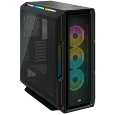 Caixa ATX Corsair 5000T iCUE RGB Preta, Vidro Temperado, USB-C e RGB Caixa ATX Corsair 5000T iCUE RGB Preta, Vidro Temperado, USB-C e RGB
