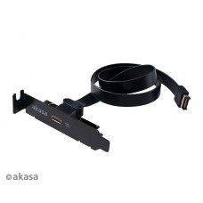 Bracket Akasa USB-C 3.2 Gen2 para Header USB-C