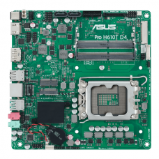 Motherboard ASUS Pro H610T D4-CSM, Intel H610, LGA 1700, Mini-ITX