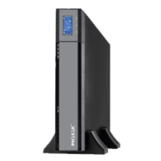 UPS Phasak Online Rack 1500VA, 1350W, Conversão Dupla, RJ45, SNMP