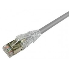 Cabo de Rede OEM Cat.6A S/FTP 0.25m Cinza - Conectividade Gigabit, AWG26/7 Cabo de Rede OEM Cat.6A S/FTP 0.25m Cinza - Conectividade Gigabit, AWG26/7