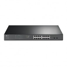 Switch TP-Link TL-SG1218MPE Gerido L2 16 portas Gigabit PoE+ 2 SFP