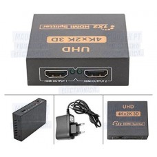 Splitter HDMI OEM 019-0971: 1x2, 4K, 30Hz