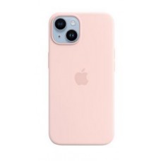 Capa Apple iPhone 14, Silicone com MagSafe, Rosa Giz, MPRX3ZM/A