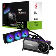 Placa Gráfica Asus ROG-ASTRAL RTX 5090 32GB GDDR7, 4 Ventoinhas, DisplayPort e HDMI