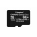 Cartão Mem MicroSD 32GB SDCS2 Kingston Canvas Select + C10