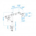 Suporte TooQ DB1232TN-B para Monitores Duplos, 13-32 polegadas, Ajustável em Altura, Rotação 180º