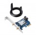 Placa de Rede Asus PCE-AC58BT, Wi-Fi AC2100, Dual-Band, 1733 Mbps, PCIe