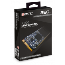 Disco SSD M.2 2280 NVMe 256GB EMTEC X300