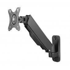 Suporte Monitor EWENT EW1532: Parede, Amortecimento Pneumático, Ajustável, VESA 100x100